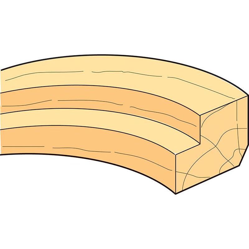 Trend 46/91 x 1/4 TCT 90° Shank Mounted Template Profiler 12.7 x 9.5mm Trend - RockBottom Northampton