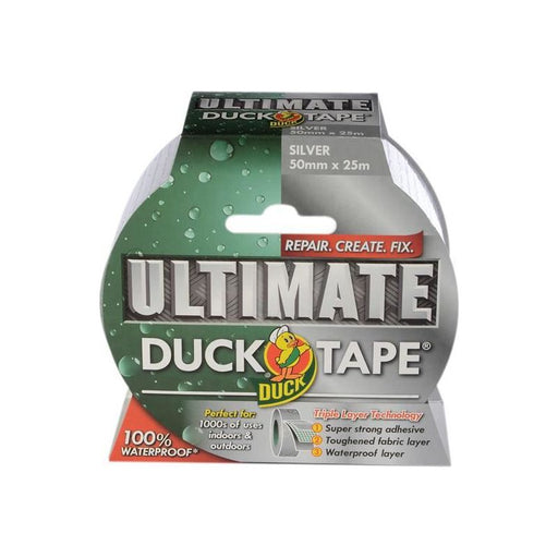Shurtape Duck Tape® Ultimate 50mm x 25m Silver Shurtape - RockBottom Nothampton