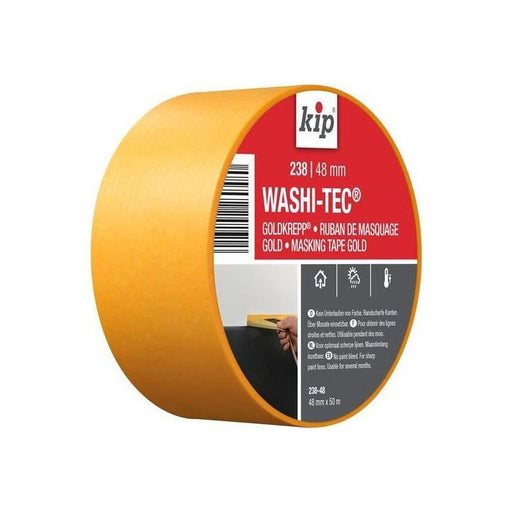 Kip® 238 Premium WASHI-TEC® Masking Tape 48mm x 50m KIP® - RockBottom Northampton