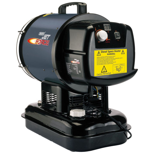 Draper Jet Force Infrared Diesel and Kerosene Space Heater, 60,000 BTU/17 kW Draper - Town Tools 