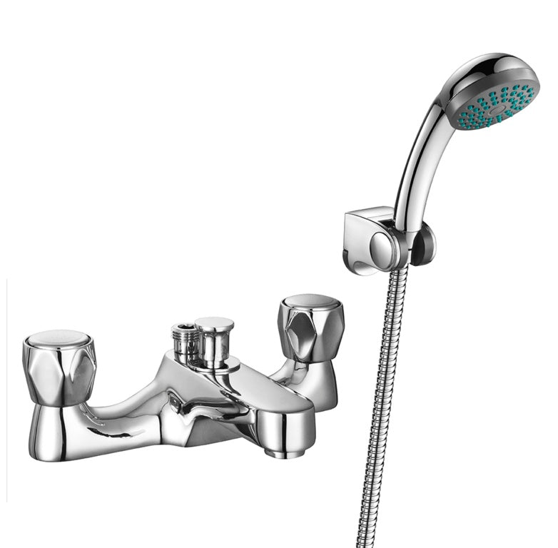 SupaPlumb Jura Bath Shower Mixer Tap H: 140mm D: 73mm
