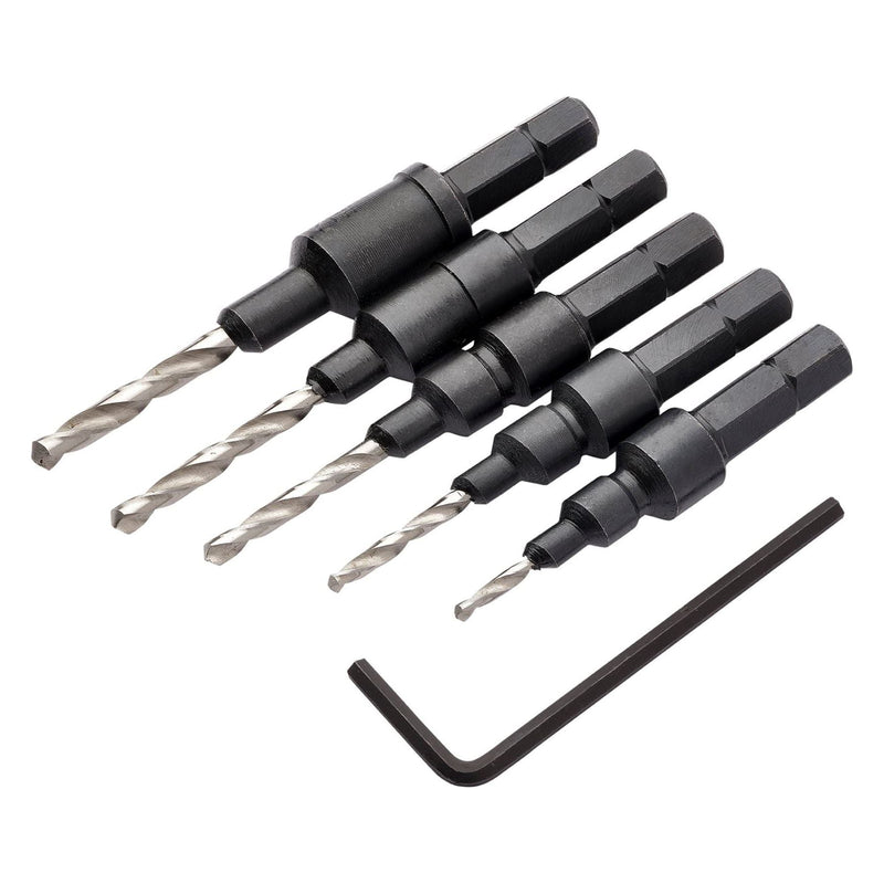 Draper Countersink Bit Set (5 Piece) Draper - Town Tools