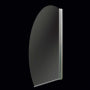 SupaPlumb Oval Bath Screen 1400 x 800mm
