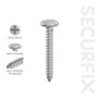 Securfix Self Tapping Screws 6 x 1"-3.5 x 25mm | Pack of 200