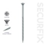 Securfix Drywall Screws 6 x 2"-3.5 x 50mm | Pack of 1000