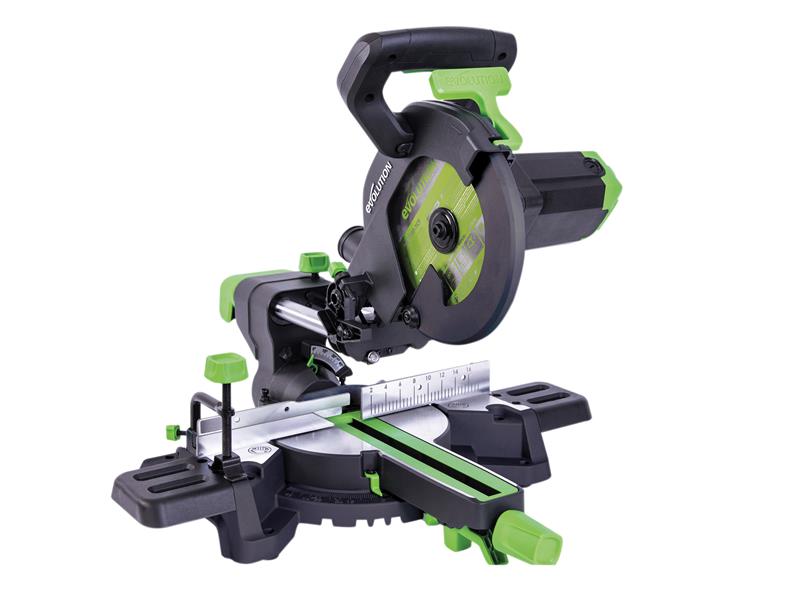 Evolution - F210SMS TCT Multi-Material Sliding Mitre Saw 210mm 1200W 240V
