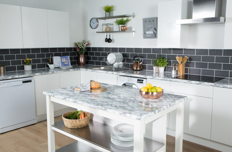 d-c-fix® Self Adhesive Film - Marble White 67.5cm x 2m