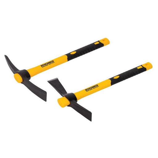 Roughneck Micro Pick/Cutter Mattock Set, 2 Piece Roughneck - RockBottom Nothampton