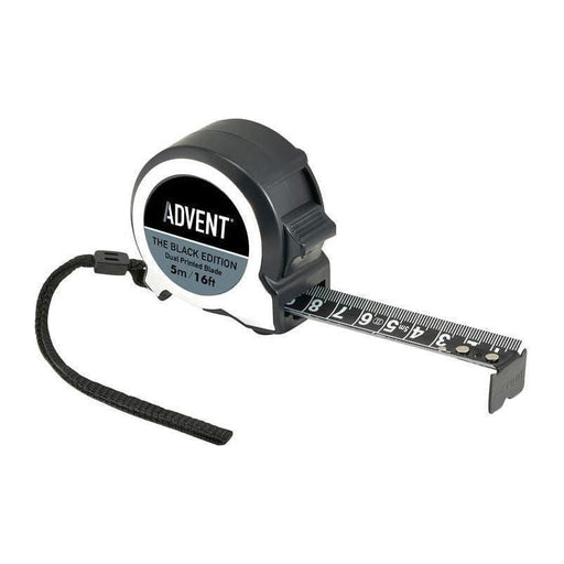 Advent Black Edition Tape 5m/16ft (Width 25mm) Advent - NorthantsTrade Northampton 