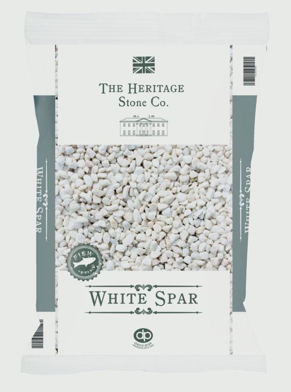 Deco-Pak White Spar Aggregate Large 20kg