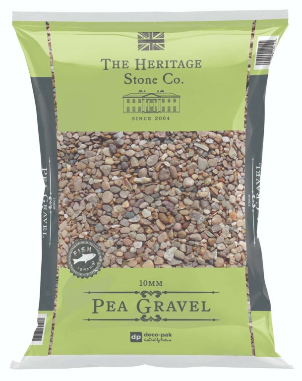 Deco-Pak Pea Gravel Aggregate 10mm Large Approx 20kg