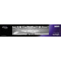 Powermaster Basic 4 Spot Bar Brushed Chrome
