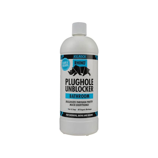 Kilrock Rhino Bathroom Heavy-Duty Drain Unblocker 1 litre Kilrock - RockBottom Northampton