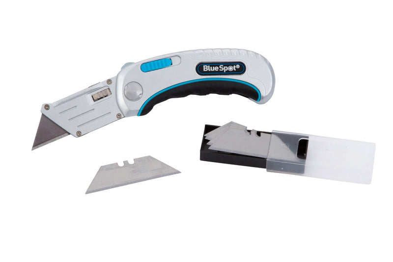 Blue Spot Tools Quick Change Folding Utility Knife