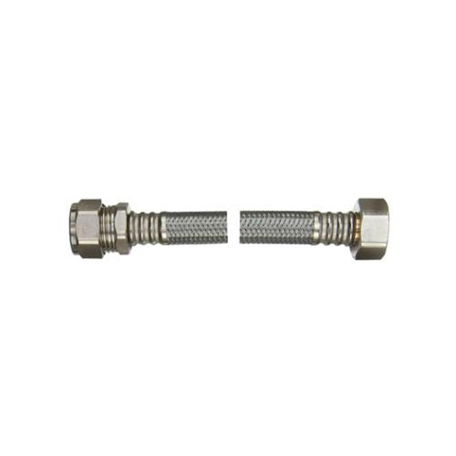 FLTC WRAS approved flexible tap connector 15mm x 3/4" x 300mm long