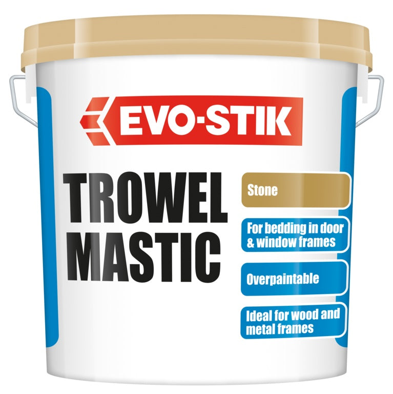 Evo-Stik Trowel Mastic - Stone 10kg