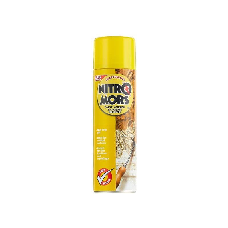 Nitromors Craftsman's Paint, Varnish & Lacquer Remover 500ml Aerosol Nitromors - RockBottom Nothampton