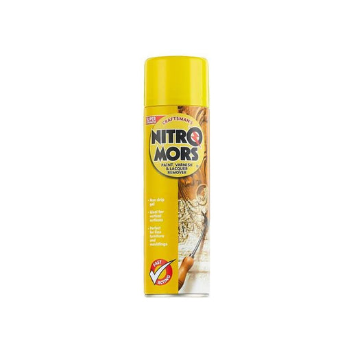 Nitromors Craftsman's Paint, Varnish & Lacquer Remover 500ml Aerosol Nitromors - RockBottom Nothampton
