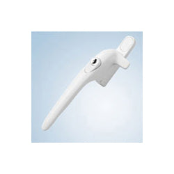 Era Charisma Cockspur Window Handle 21mm White Right Hand
