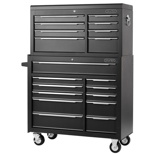 Draper 29357 Combined Roller Cabinet and Tool Chest, 19 Drawer, 42"