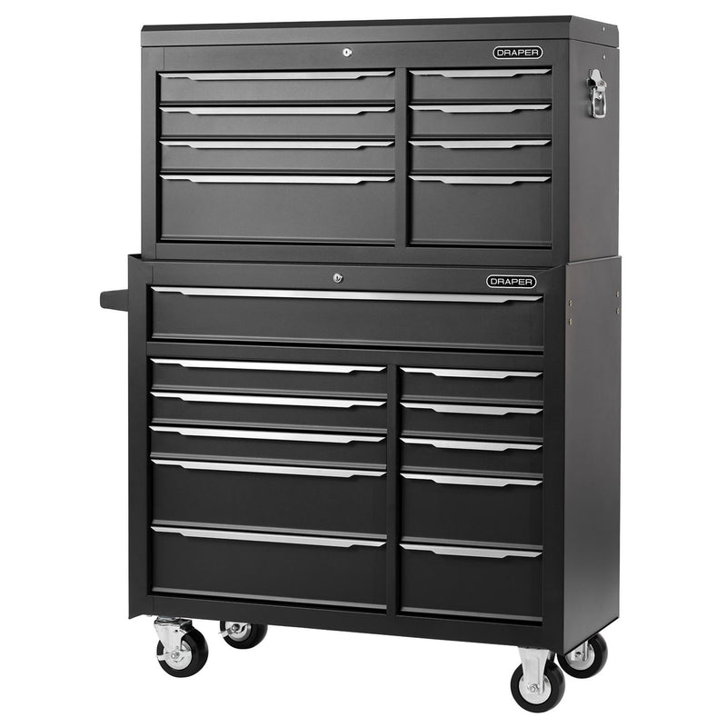 Draper 29357 Combined Roller Cabinet and Tool Chest, 19 Drawer, 42"