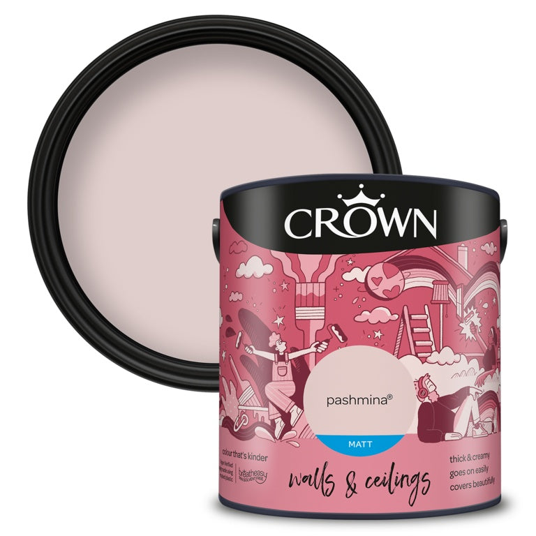 Crown Walls & Ceilings Matt 2.5L Pashmina