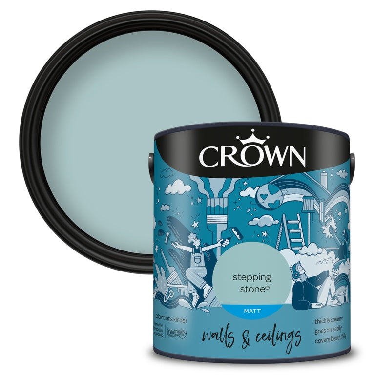Crown Walls & Ceilings Matt 2.5L Stepping Stone