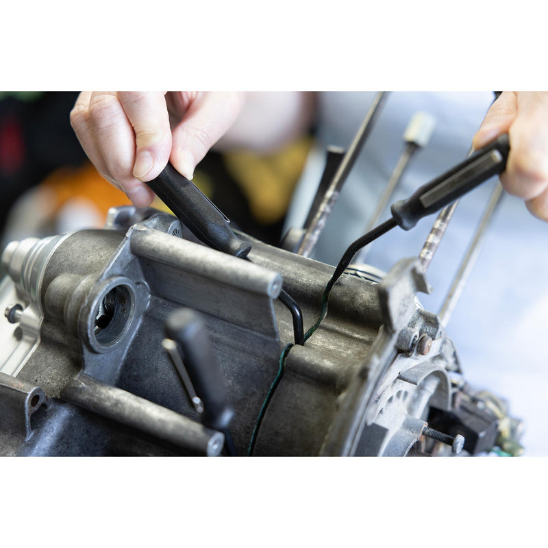 Draper 29729 Mini Pry Bar Set, 125mm, Black (3 Piece)