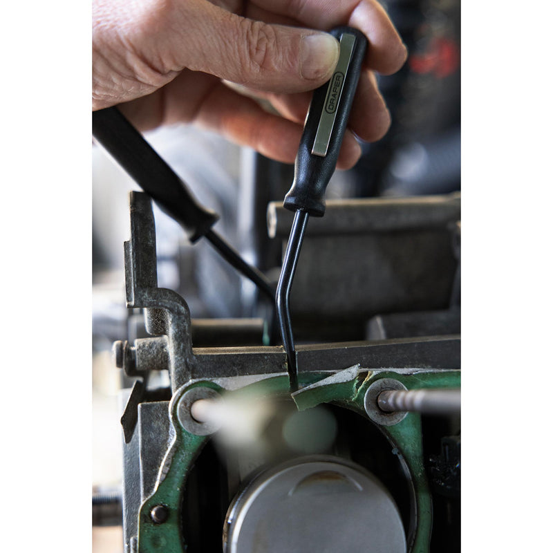 Draper 29729 Mini Pry Bar Set, 125mm, Black (3 Piece)