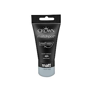 Crown Breatheasy Matt Emulsion Tester Pot 40ml Duck Egg