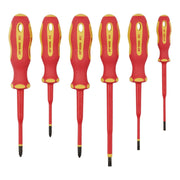 Draper XP1000 VDE Slimline Screwdriver Set (6 Piece) 02167 Draper - Town Tools 