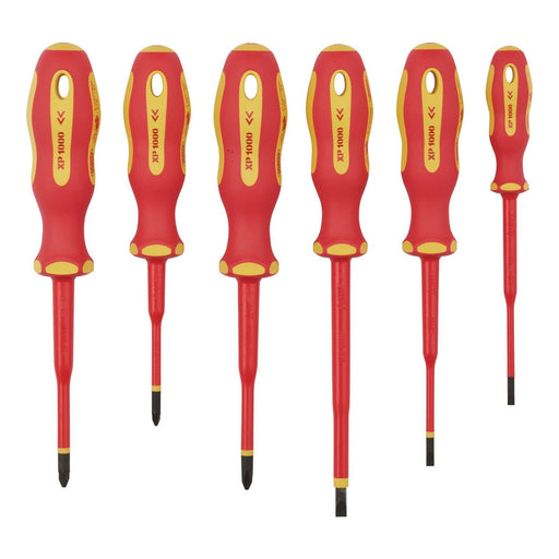 Draper XP1000 VDE Slimline Screwdriver Set (6 Piece) 02167 Draper - Town Tools 