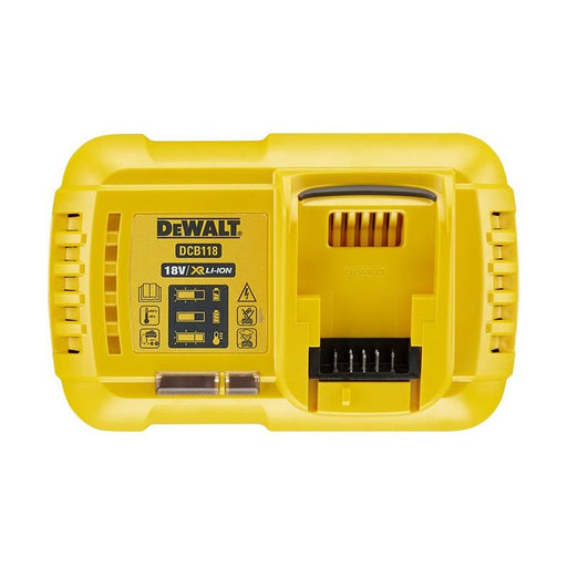 Dewalt Power Tools DCB118 XR FlexVolt Multi-Voltage Fast Charger 18/54V Li-ion DeWALT Power Tools - RockBottom Northampton