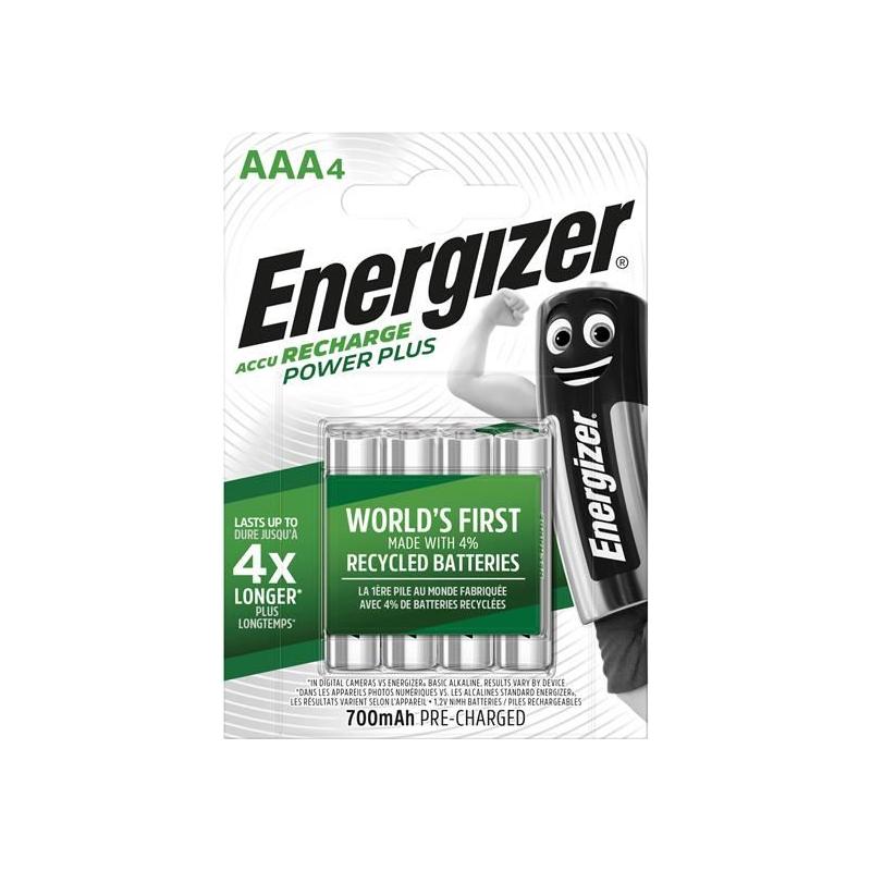 Energizer® Recharge Universal AAA Batteries 700 mAh (Pack 4) Energizer® - RockBottom Northamptin