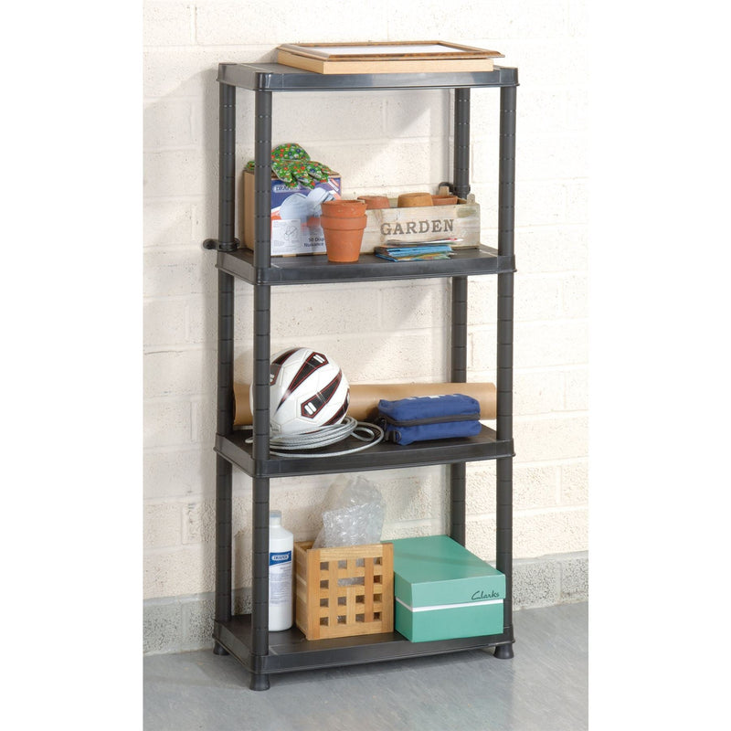 Draper 4 Tier Plastic Shelving Unit 23230 Draper - Town Tools 