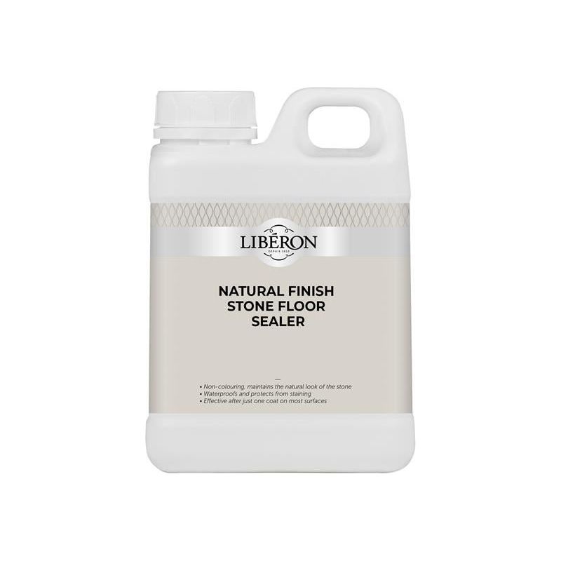Liberon Natural Finish Stone Floor Sealer 1 litre Liberon - RockBottom Northampton