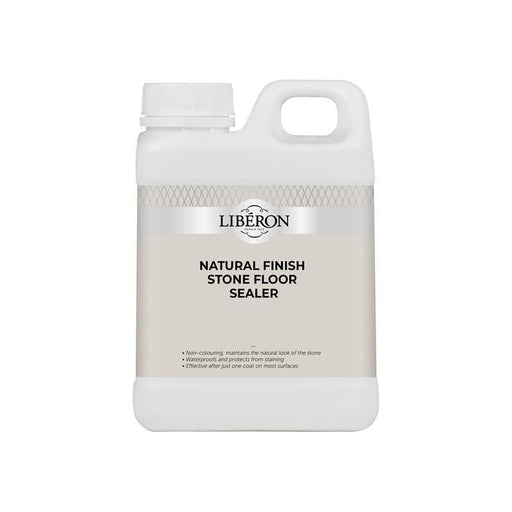 Liberon Natural Finish Stone Floor Sealer 1 litre Liberon - RockBottom Northampton