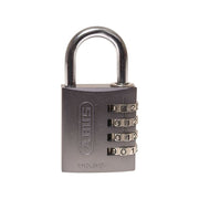 Abus Mechanical 145/40 40mm Aluminium Combination Padlock Titanium 49551 ABUS Mechanical - RockBottom Northampton 