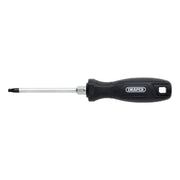 Draper Draper TX-STAR Tamperproof Hard Grip Screwdriver, T25H x 100mm Draper - Town Tools