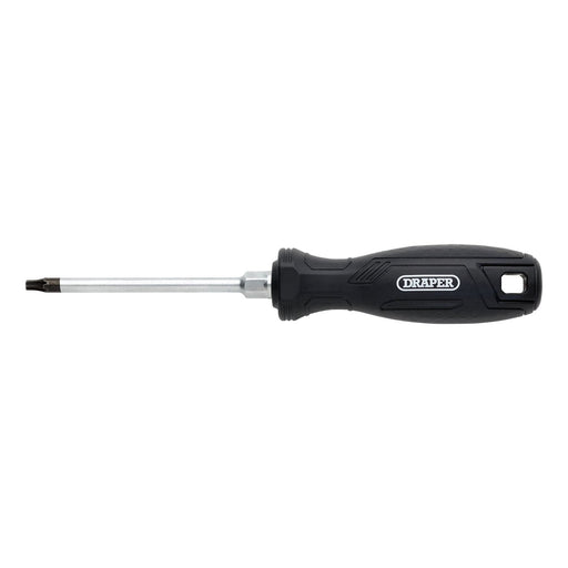 Draper Draper TX-STAR Tamperproof Hard Grip Screwdriver, T25H x 100mm Draper - Town Tools