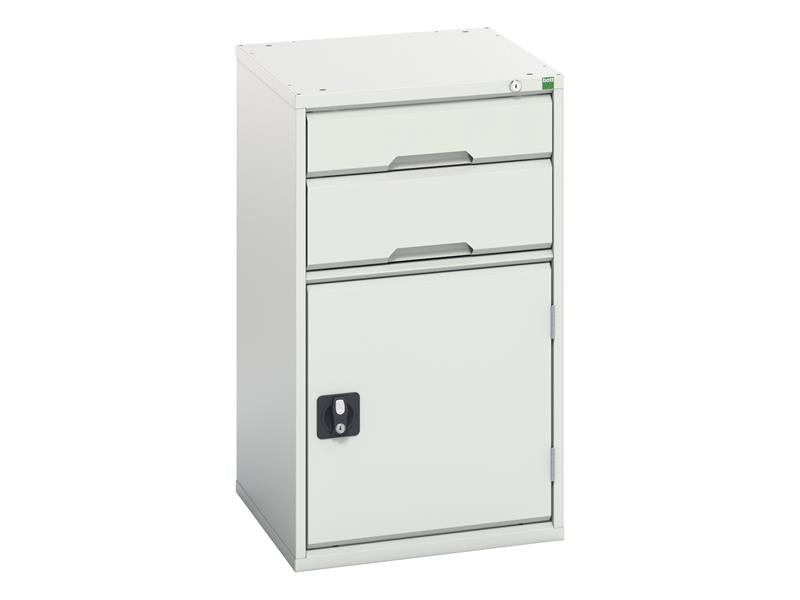 Bott Verso 2 Drawer + Cupboard 900 x 525mm Light Grey