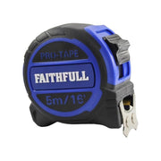 Faithfull Pro Tape Measure 5m/16ft (Width 32mm) Faithfull - RockBottom Northampton