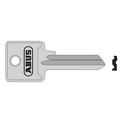 Abus Mechanical 85/40 40mm L Key Blank ABUS Mechanical - RockBottom Northampton 