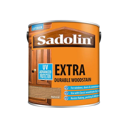 Sadolin Extra Durable Woodstain Natural 2.5 litre Sadolin - RockBottom Nothampton