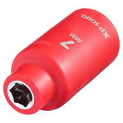 Draper XP1000 VDE Socket, 3/8" Sq. Dr., 7mm Draper - Town Tools
