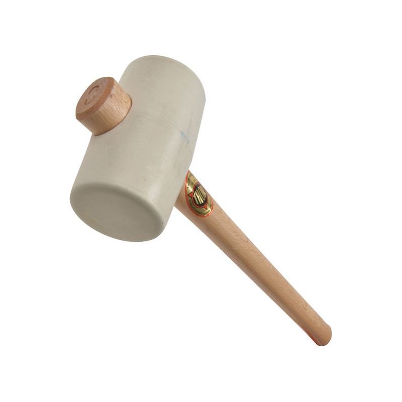 Thor 954W White Rubber Mallet 74mm 970g Thor - RockBottom Northampton