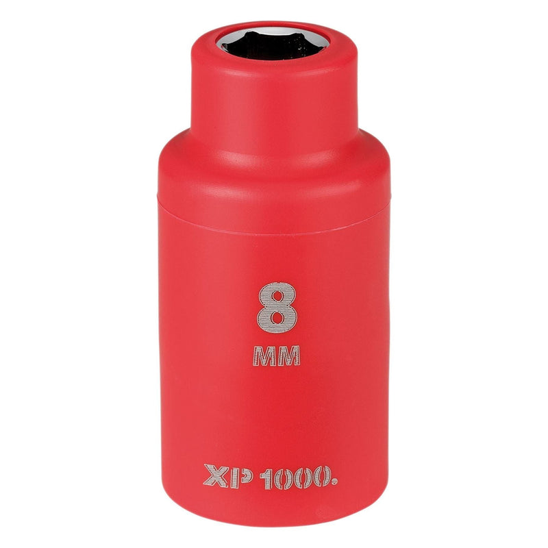 Draper XP1000 VDE Socket, 3/8" Sq. Dr., 8mm Draper - Town Tools