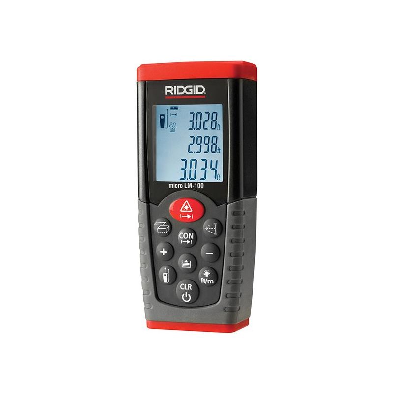 Ridgid 36158 Micro LM-100 Laser Distance Measure 50m RIDGID - RockBottom Nothampton