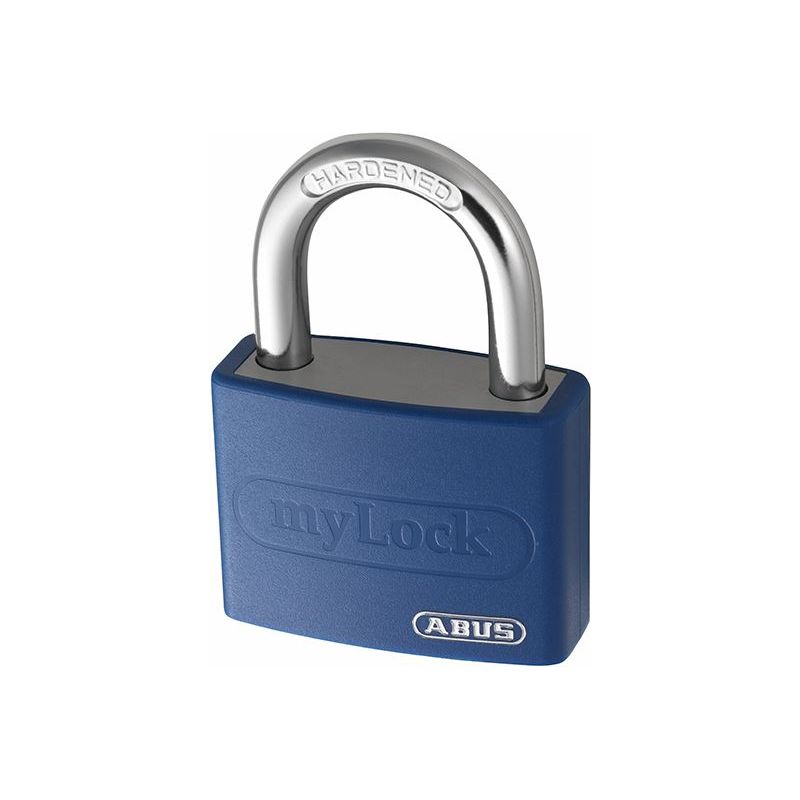 Abus Mechanical T65AL/40mm My Lock Aluminium Padlock Blue Keyed Alike 6401 ABUS Mechanical - RockBottom Northampton 