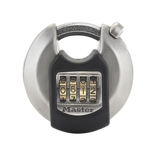 Master Lock Excell™ Discus 4-Digit Combination 70mm Padlock Master Lock - RockBottom Northampton